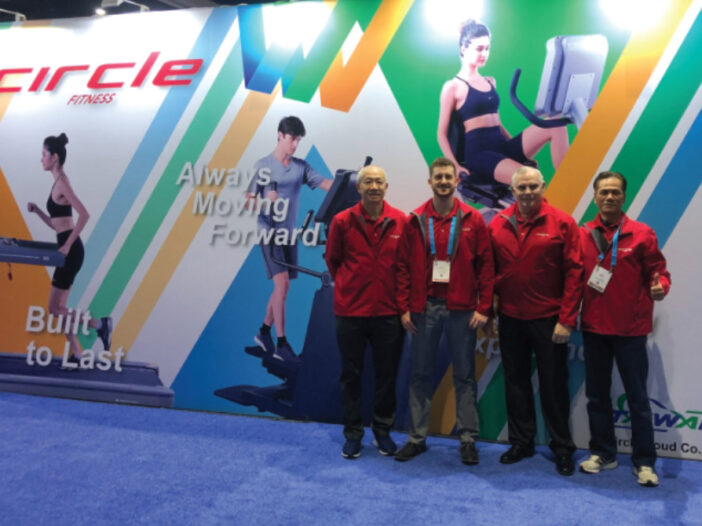 circle fitness attends ihrsa and taispo trade shows